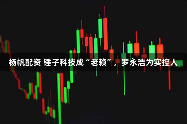 杨帆配资 锤子科技成“老赖”，罗永浩为实控人